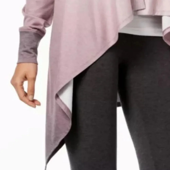 NWT Ideology Open Front Ombré Dusty Rose Cardigan - Picture 4 of 4